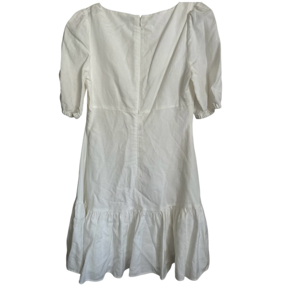 Ann Taylor Cream Puff Sleeve Sundress - Picture 2 of 8